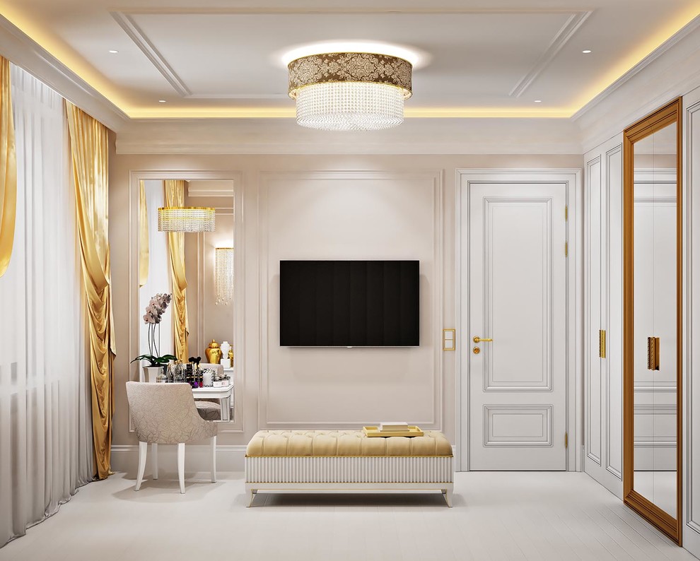 Белое с Золотом