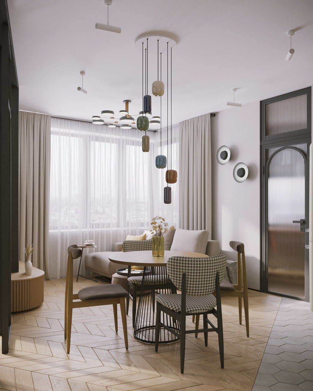 Обложка проекта: Квартира для молодого инженера