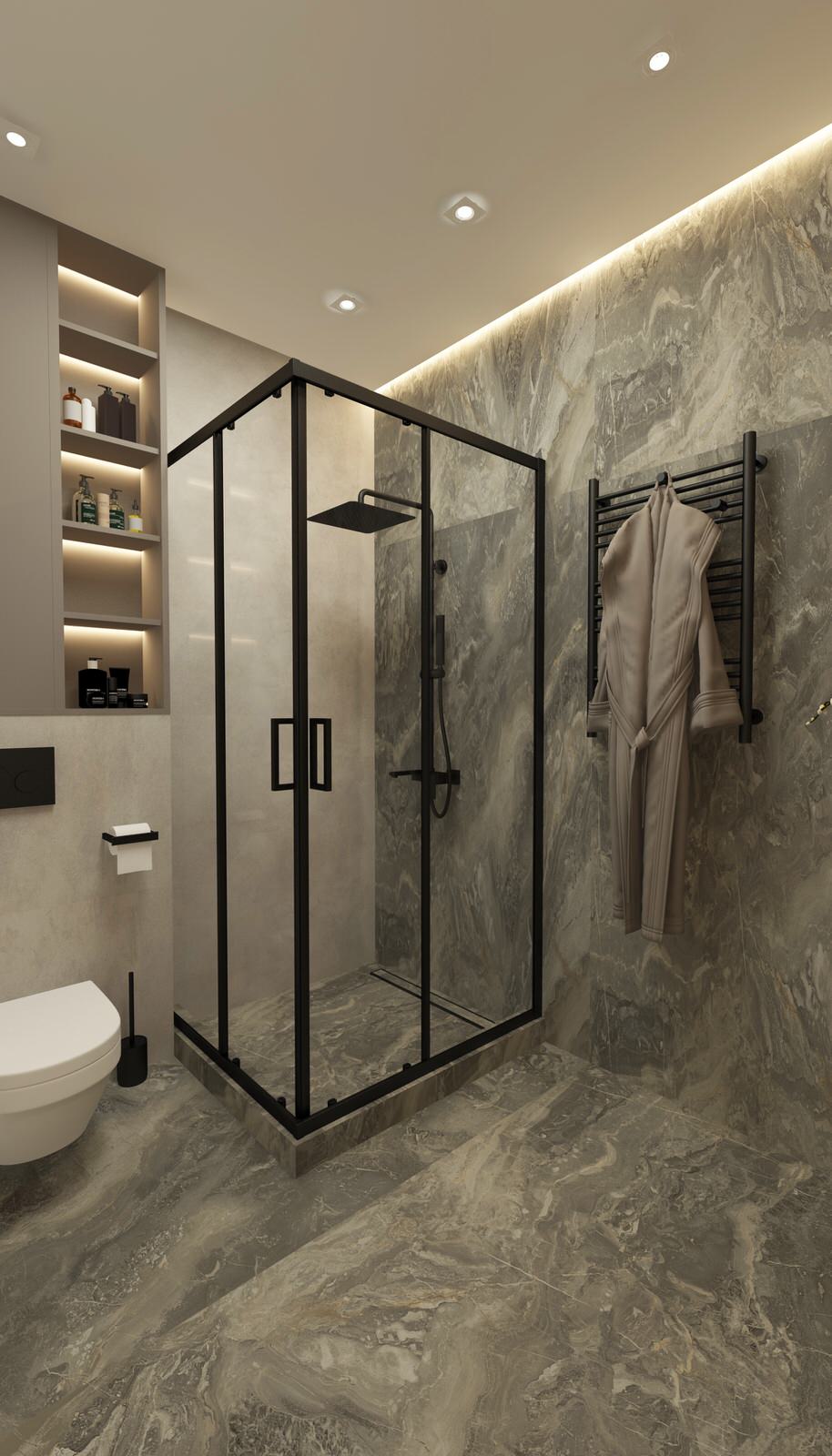 Проект однокомнатной квартиры ЖК Аврора