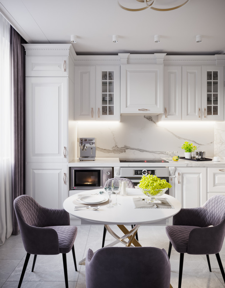 Квартира в классическом стиле для семьи с детками