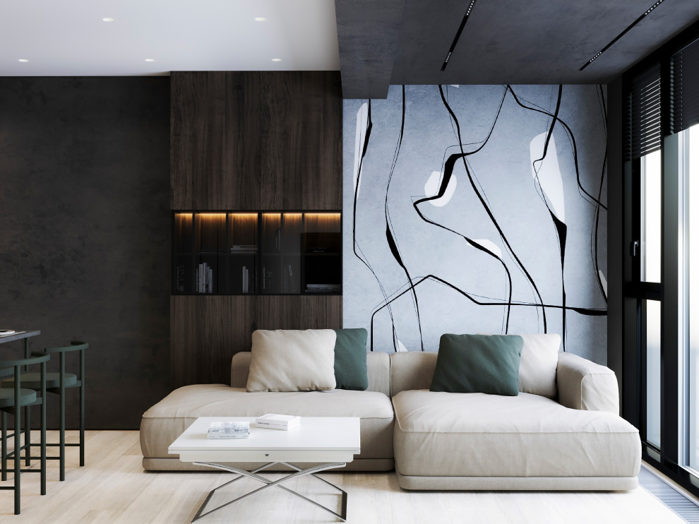 КУХНЯ-ГОСТИНАЯ, 27 КВ. М.