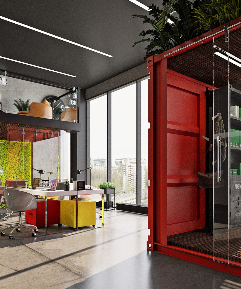 Лофтовый open space в офисном пространстве