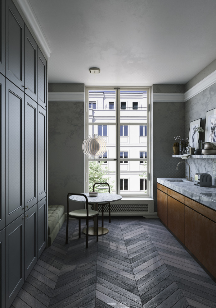 Визуализация светлого интерьера