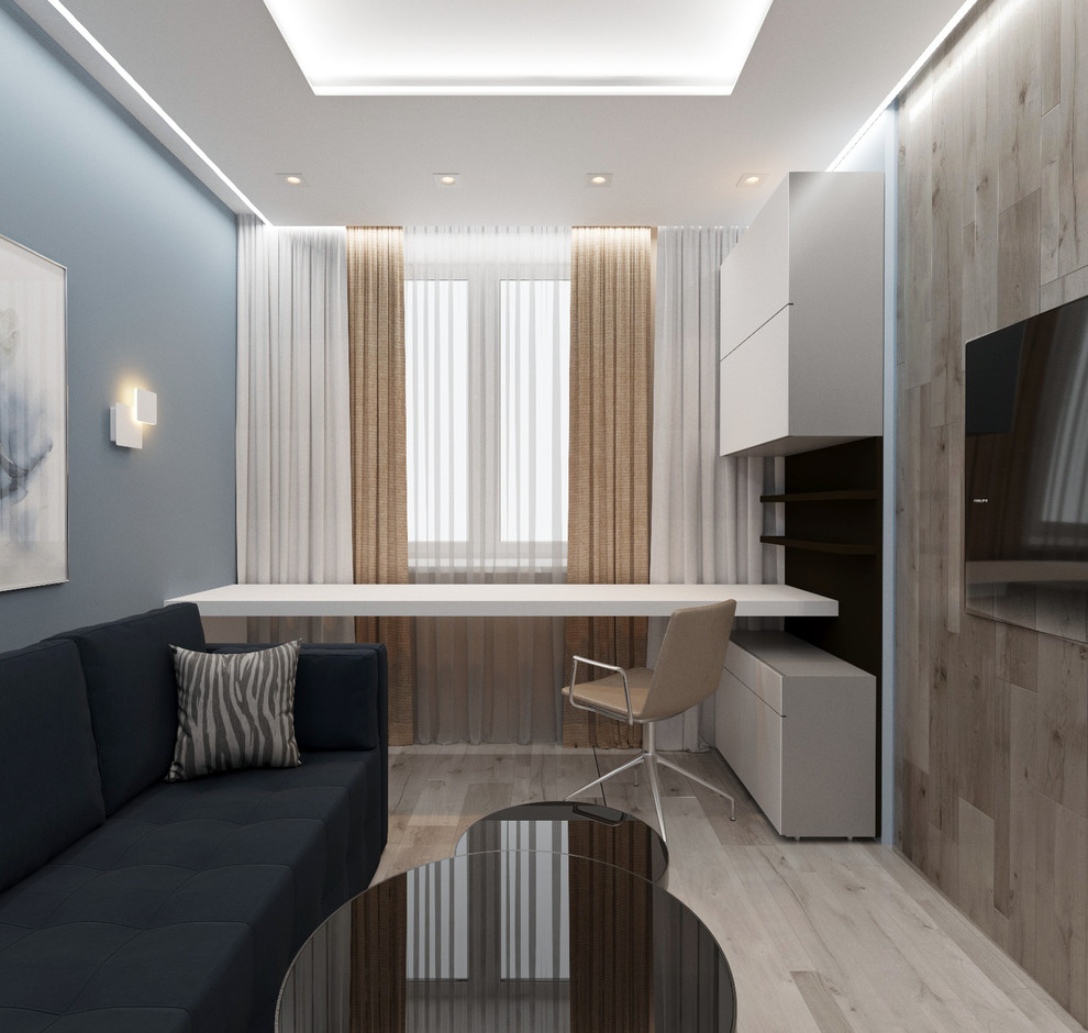 Дизайн 2-комнатной квартиры в стиле минимализм ЖК Оранж Парк