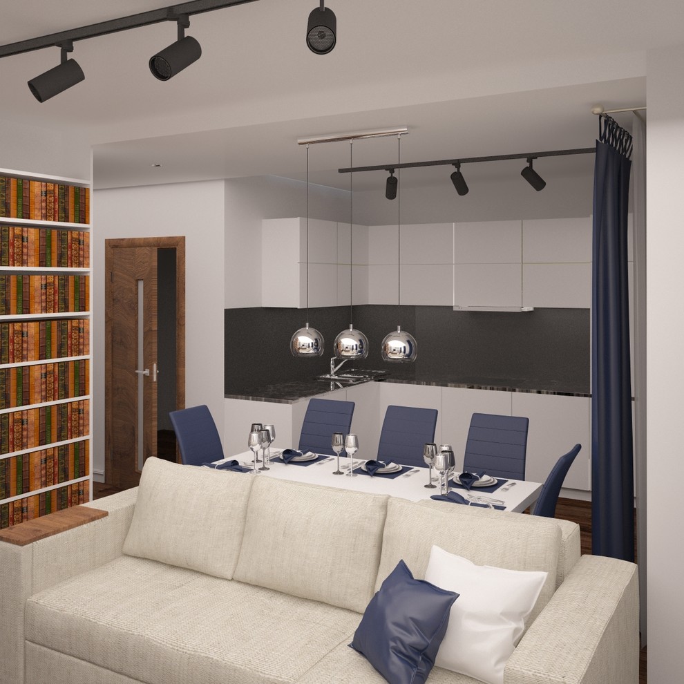 Дизайн проект квартиры студии