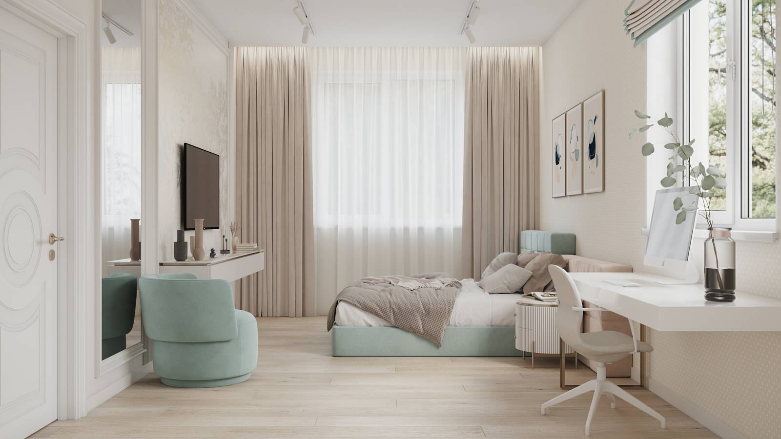 Дизайн-проект загородного дома 239 м2 в Воронеже