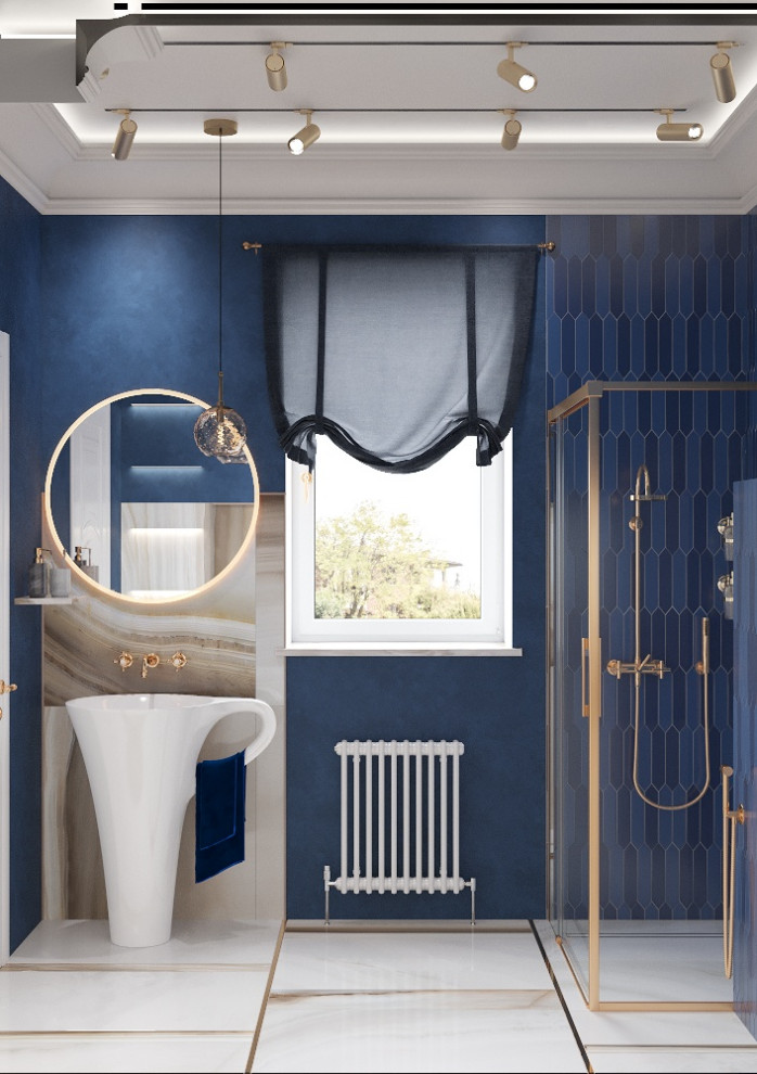 Санузел в доме посёлка Бристоль