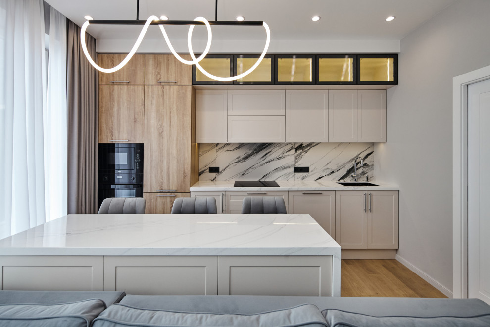 Ремонт кухни-гостиной