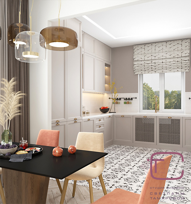 Интерьер частного дома в КП Заря-1