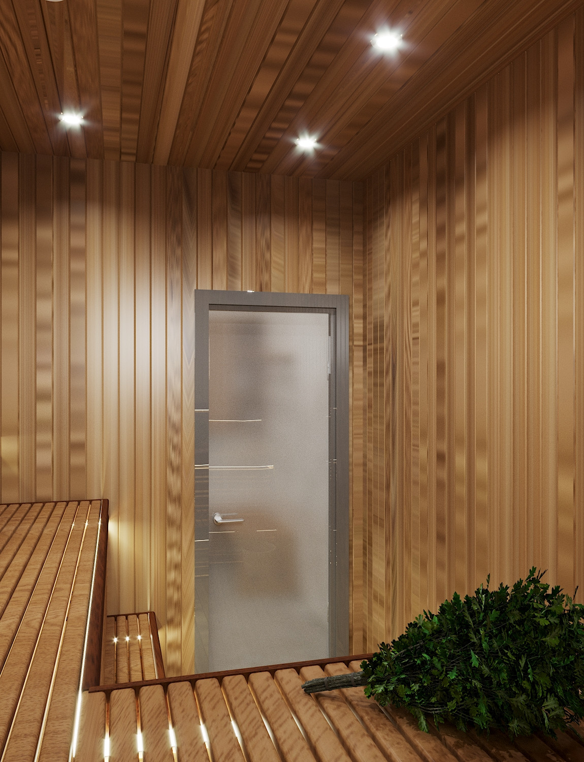 Интерьер бани