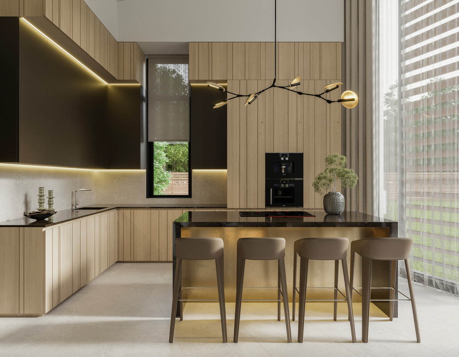 Интерьер дома в Осеченках