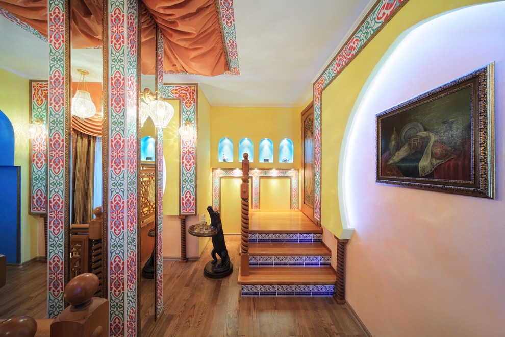 Интерьер коттеджа в яркий тонах(продолжение)