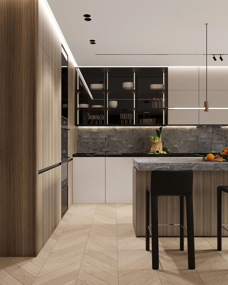 Интерьер квартиры г. Самара "Евроквартал" 180м2