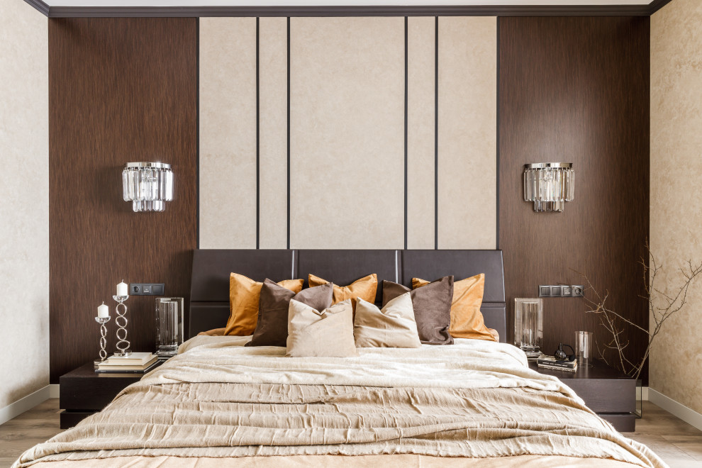 4-х комнатная квартира с черно-белой геометрией