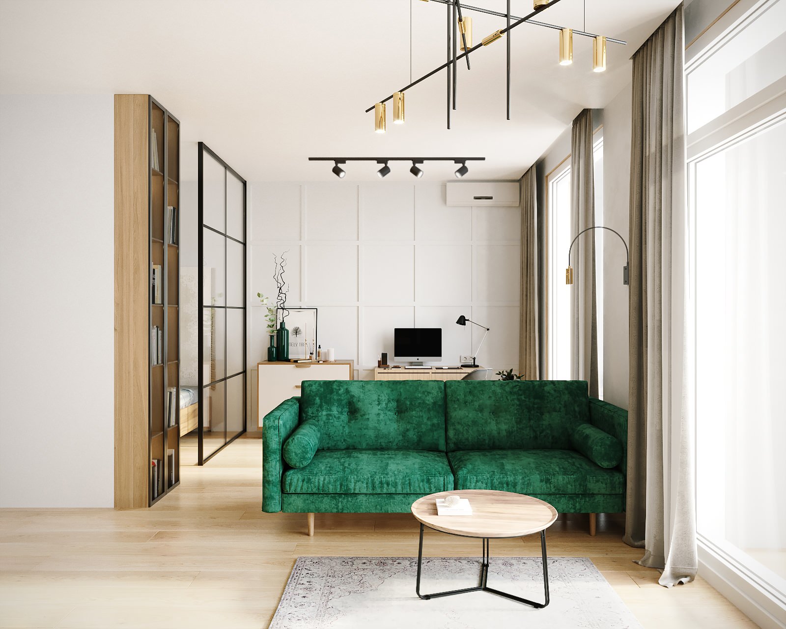 "Фьёрд" Квартира сдудия 50 кв.м г.Москва ЖК "Зил Арт"