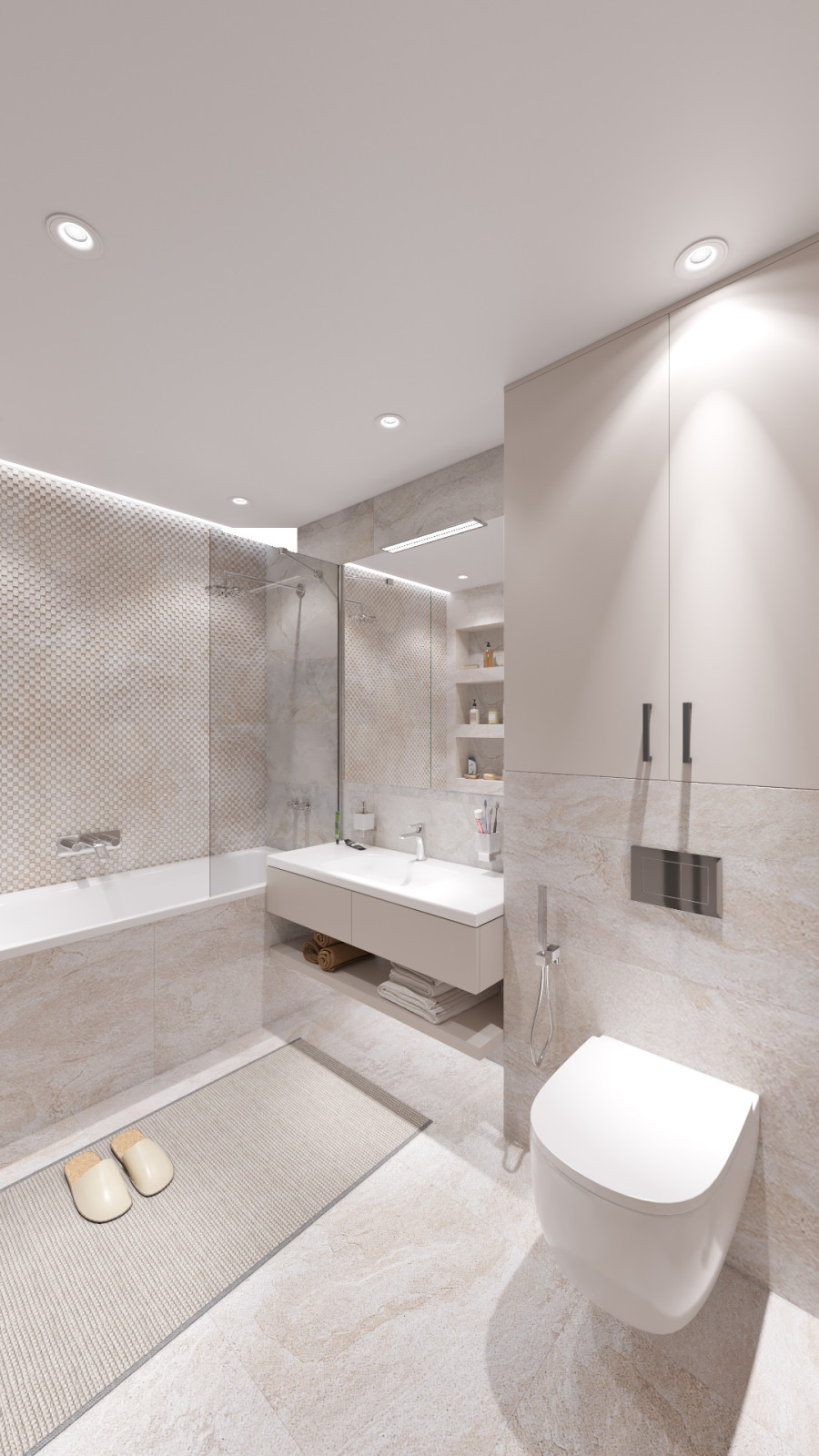 Дизайн трехкомнатной квартиры Днепр