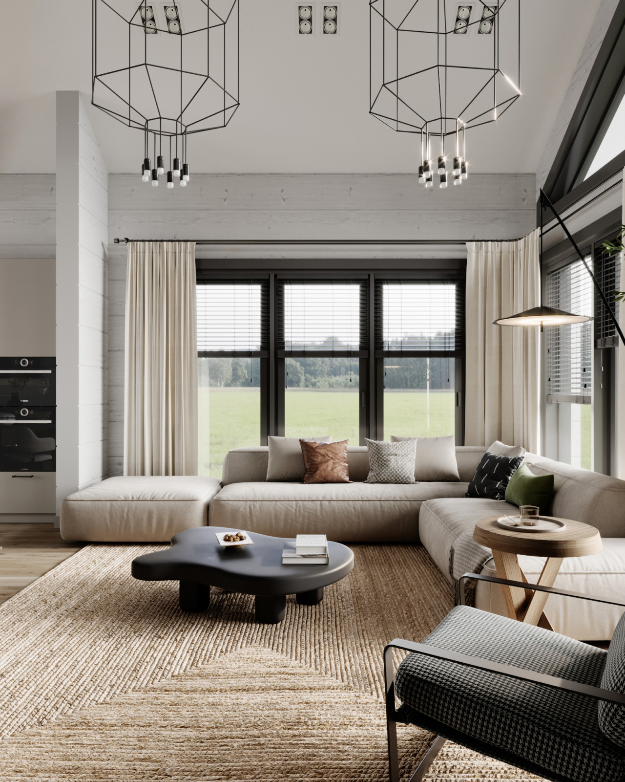 Разработка дома-образца для выставки загородной недвижимости Open Village