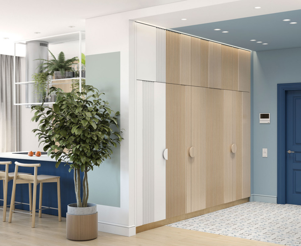 Дизайн интерьера четырехкомнатной квартиры в г. Москва