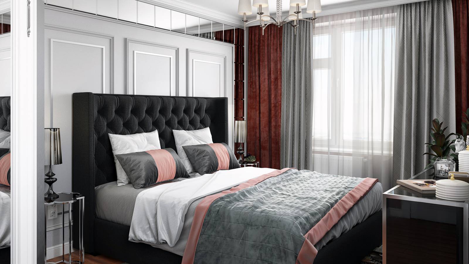 Интерьер квартиры в ЖК Wellton Park (95,7 кв.м.) "Палитра"