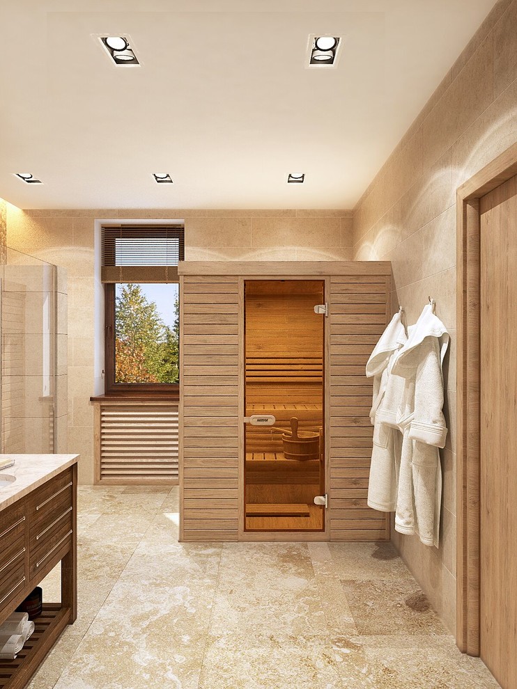 Проект загородного дома Евро долина.