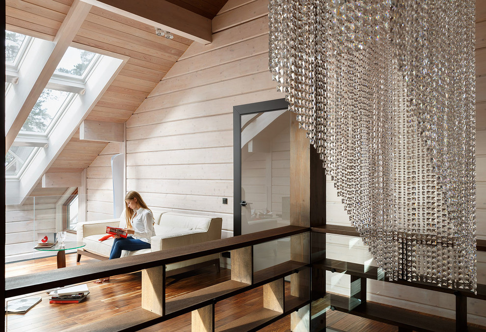 Загородный дом в Рощино. Фотографии.