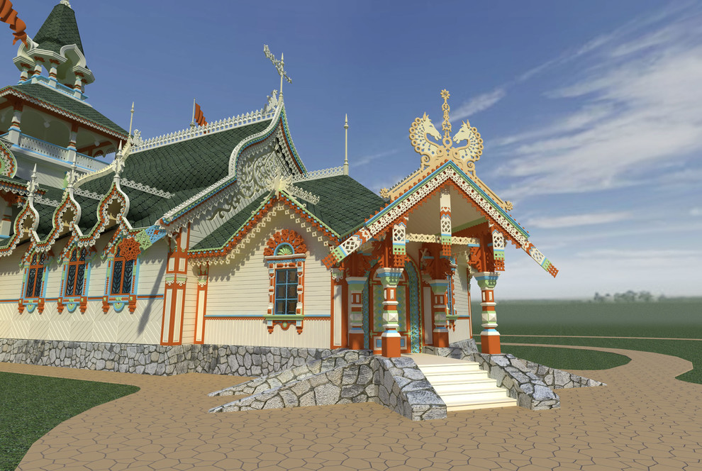 Ресторан в неорусском стиле