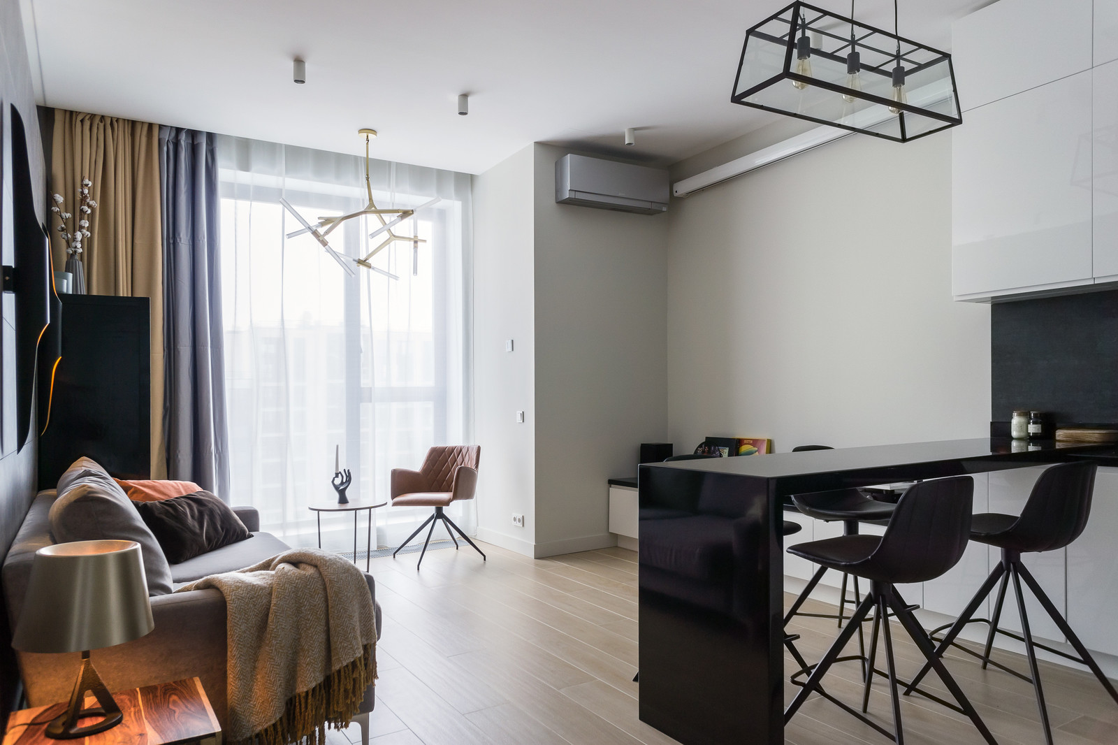 Интерьер в ЖК RedSide