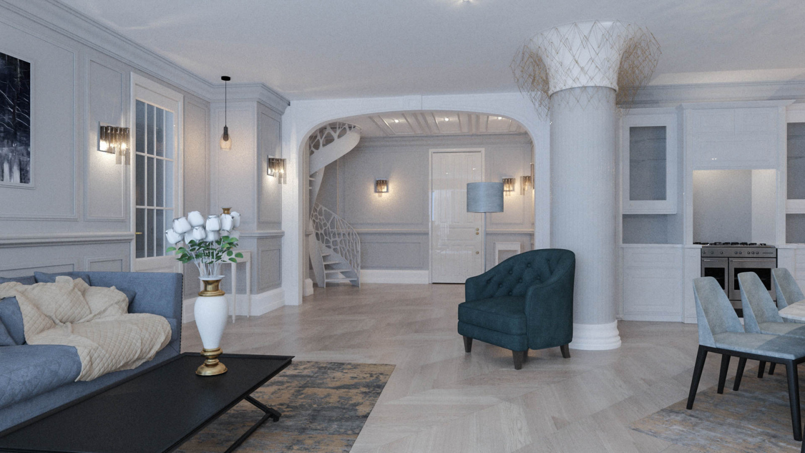 2-х уровневые апартаменты