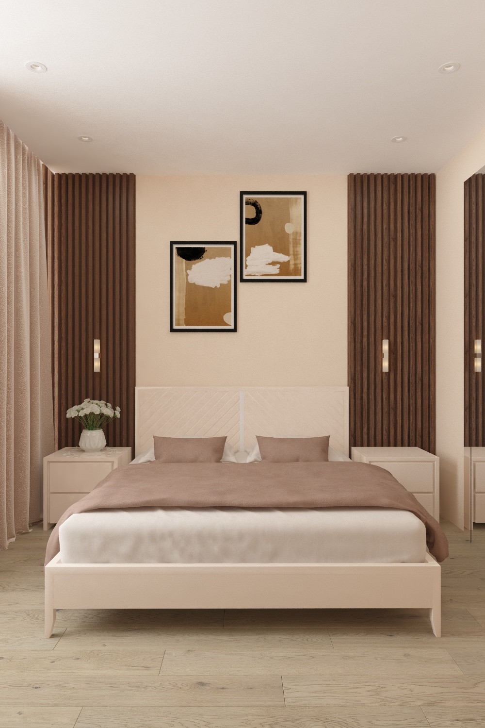 Дизайн и ремонт двухкомнатной квартиры (м. Некрасовка)