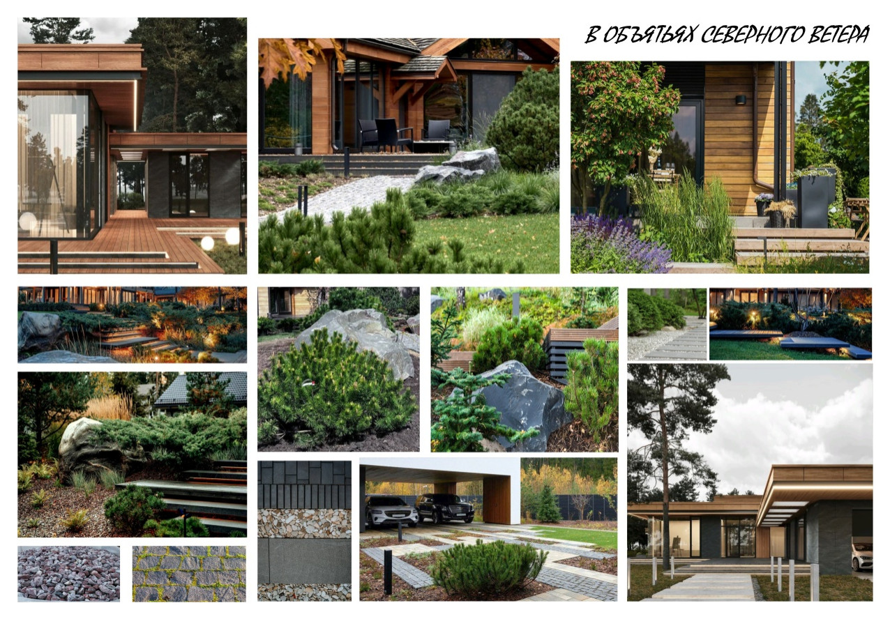 Обложка проекта: В ОБЪЯТЬЯХ СЕВЕРНОГО ВЕТРА