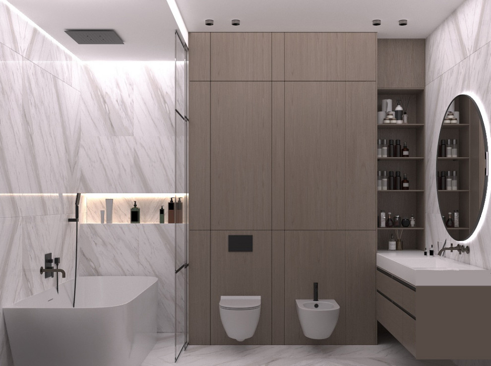 3х комнатная квартира ЖК WillTower в минимализме