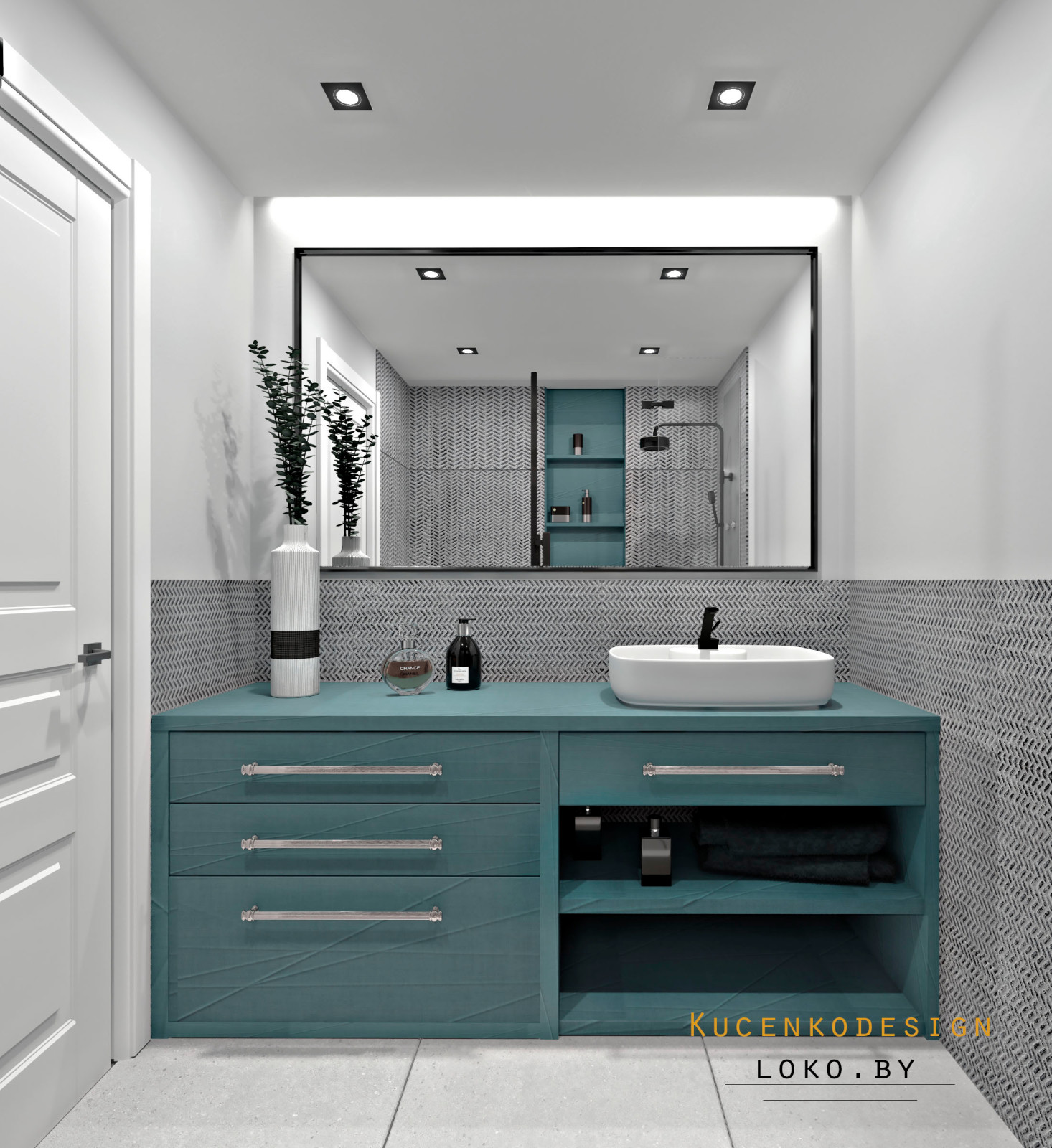 Дизайн интерьера однокомнатной квартиры