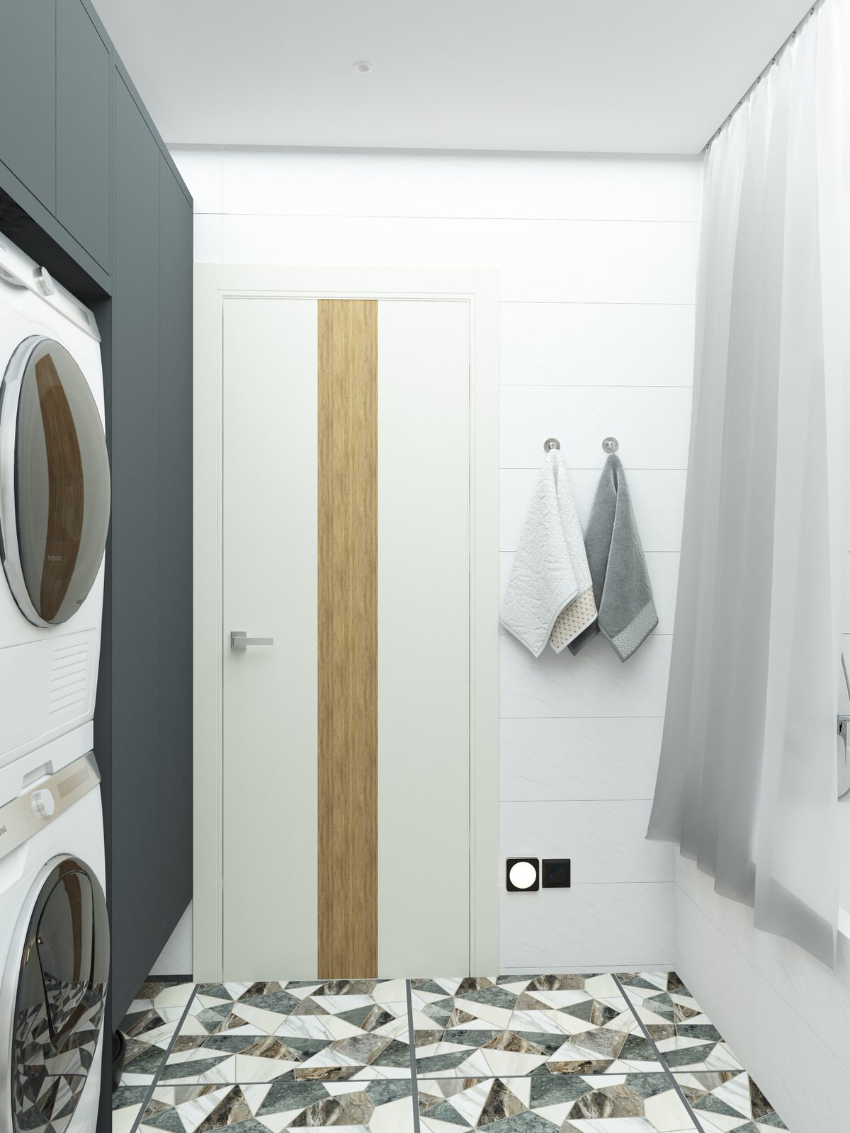 Обложка проекта: Санузел из проекта 3-х комн квартиры