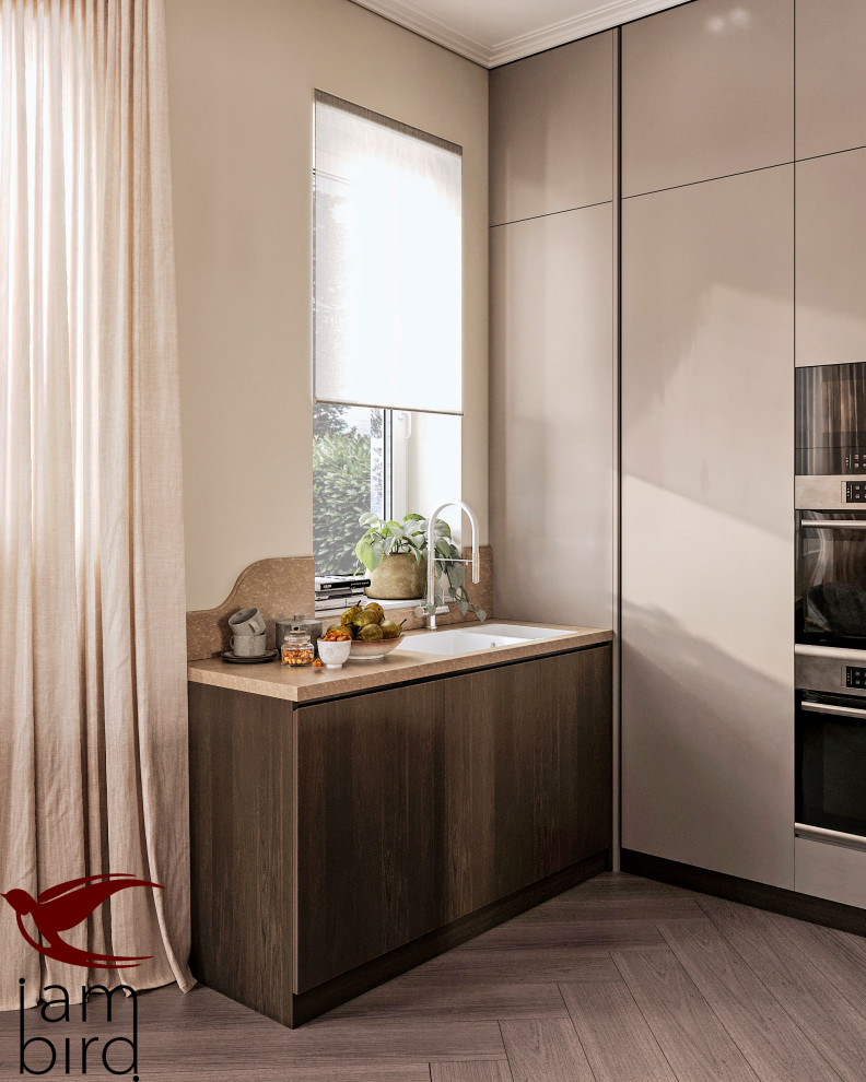 Современная классика с нотками ар-деко в КП "Гайд Парк"