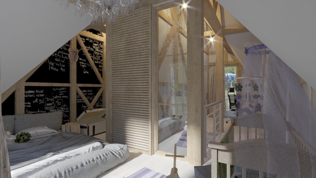 Обложка проекта: Дизайн-проект загородного дома