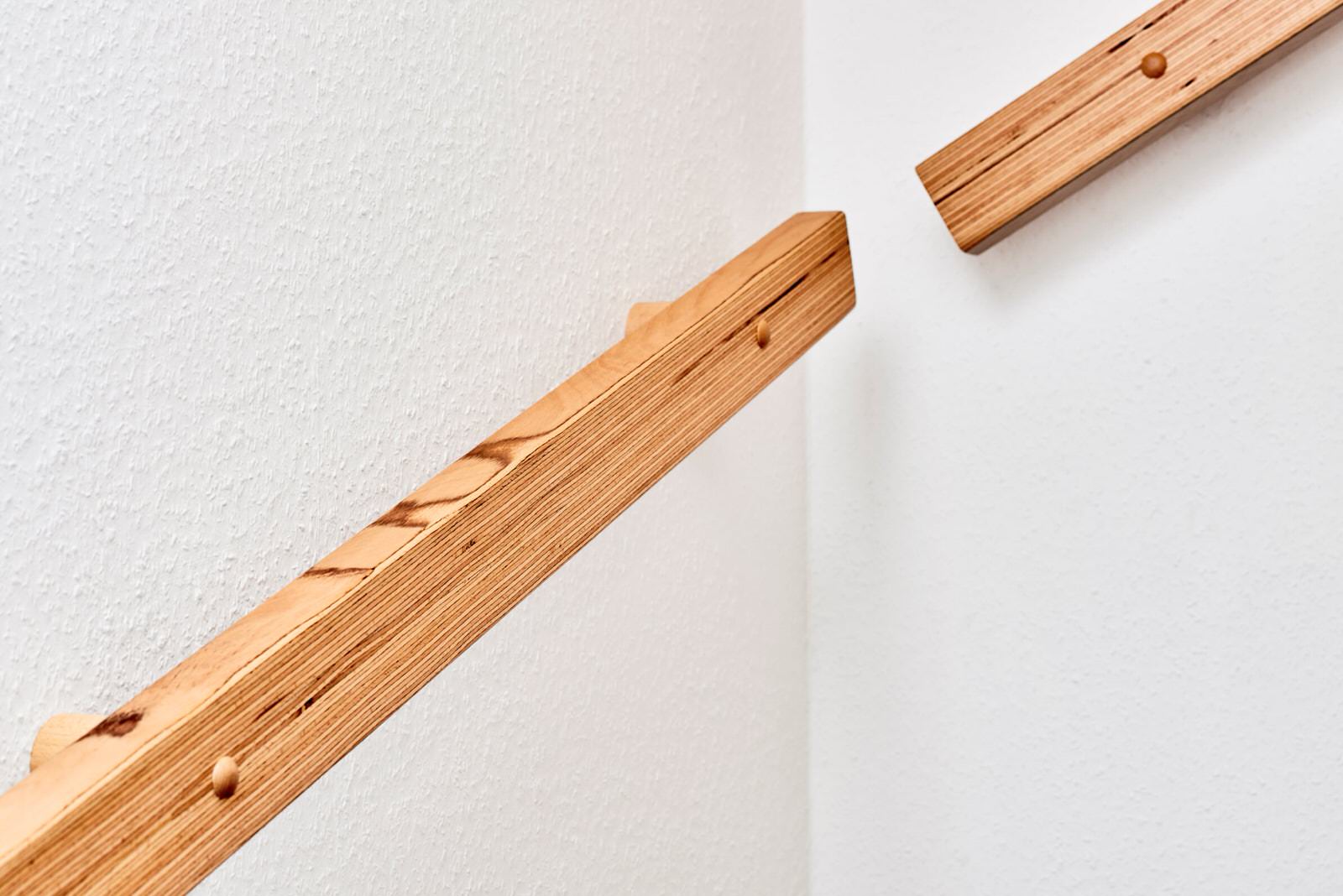 консольная лестница из BauBuche