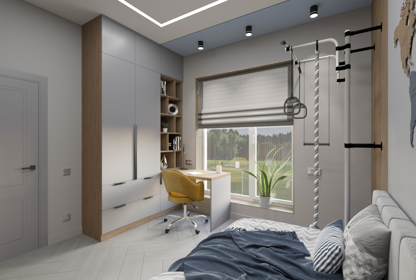 Дом с верандой