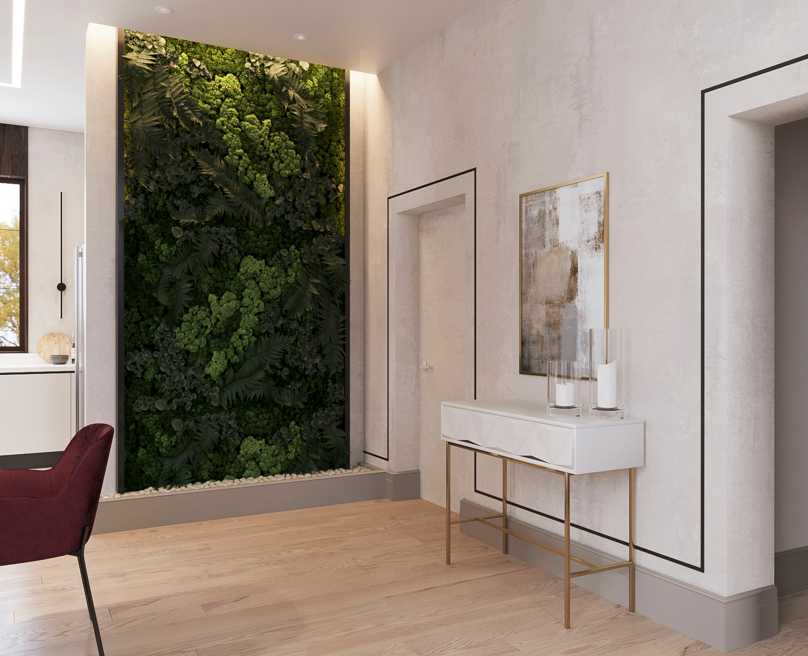 65,11 м2, кухня-гостиная в доме, Ивановская обл.