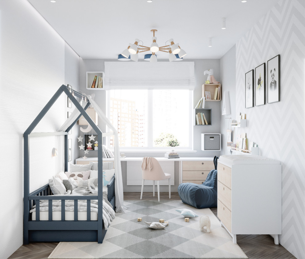 Квартира 77м2, современная классика