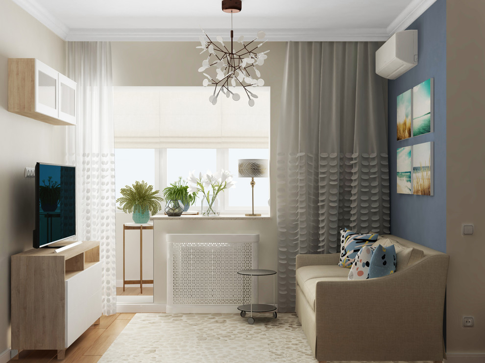 Двухкомнатная квартира, проект "Южный берег Крыма"