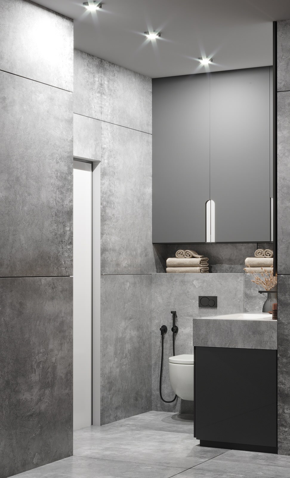 Обложка проекта: Санузел, 5 кв.м., ЖК Максим Горький