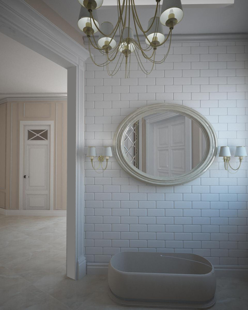 Таун хаус в современном стиле с элементами ар деко.