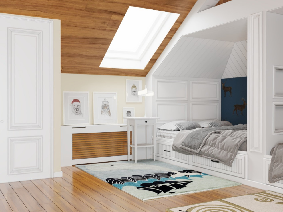 Детская комната на мансарде