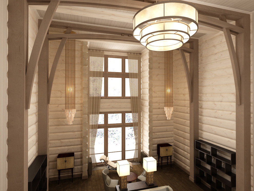 Интерьер загородного дома в Подмосковье