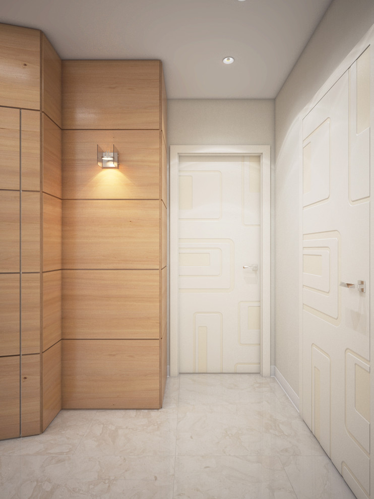 Интерьер квартиры в современном стиле с нотами ар-деко. ЖК Мегаполис. Минск