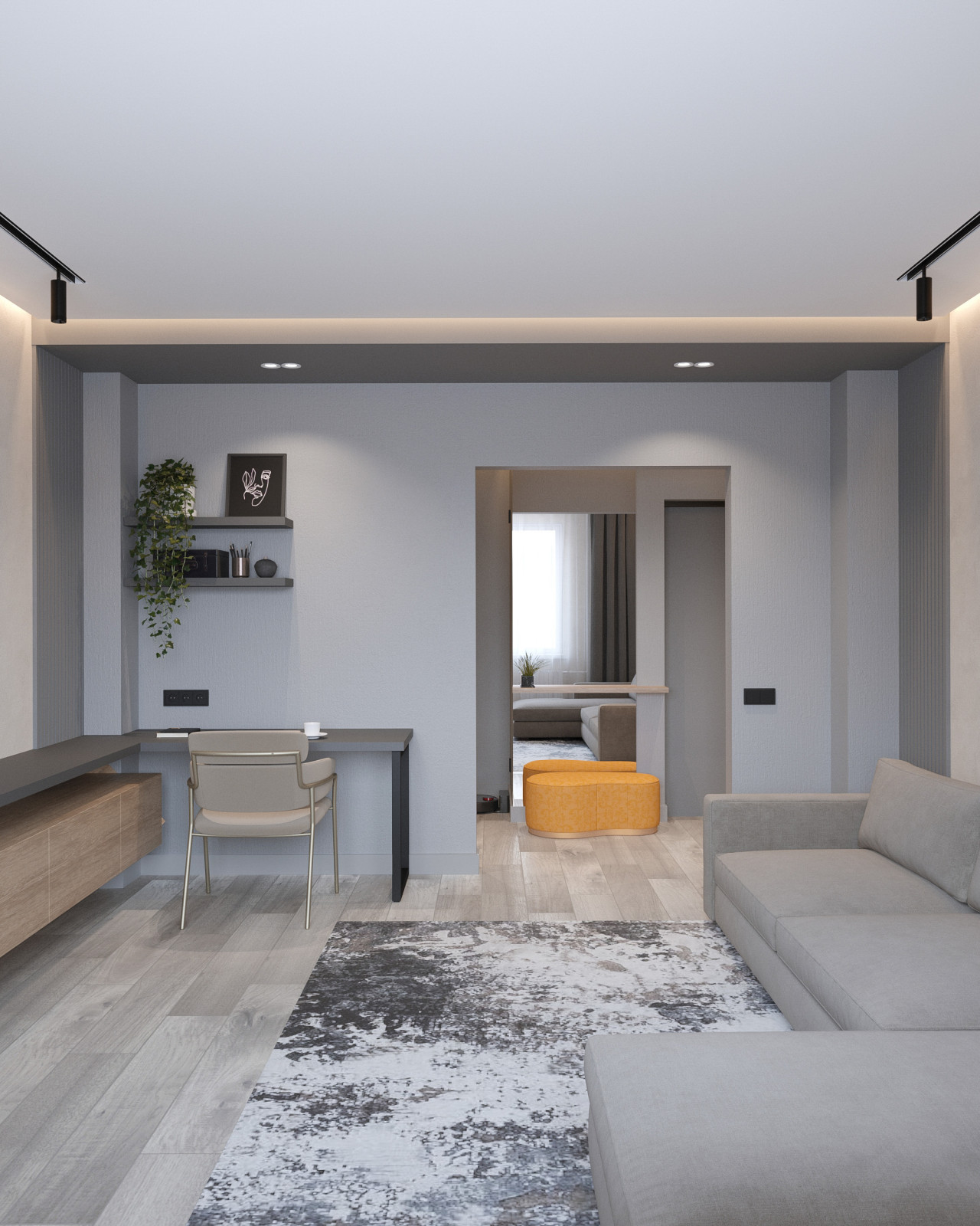 2-к квартира, 62 кв.м.