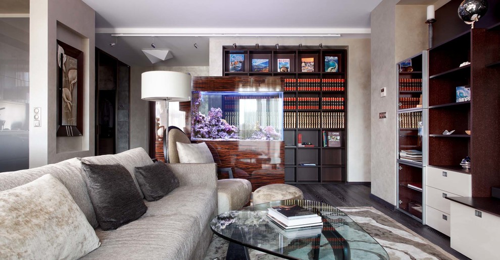 Квартира с морским аквариумом