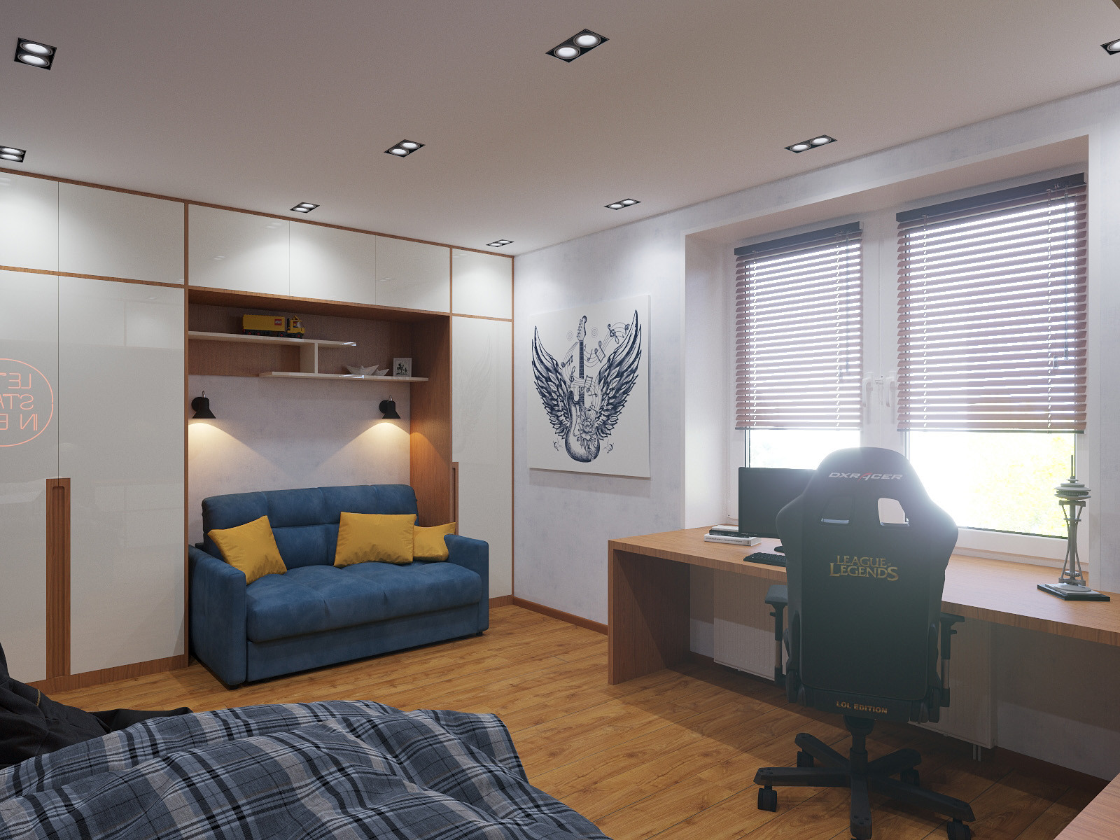 Квартира для "рокера".