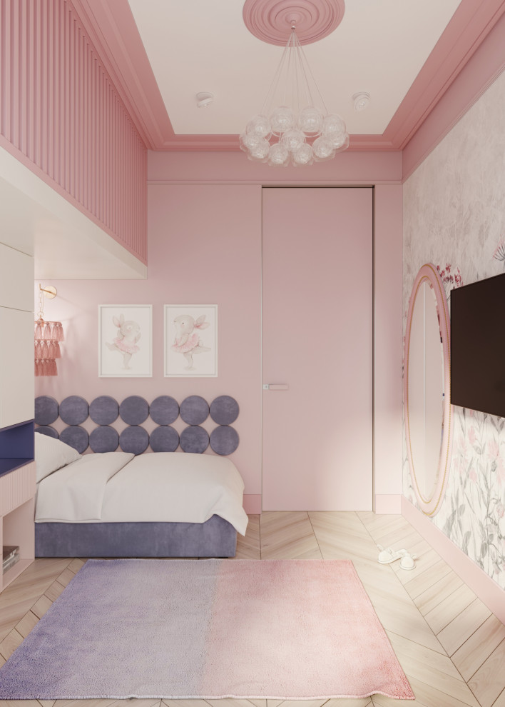 Чернично-розовая детская