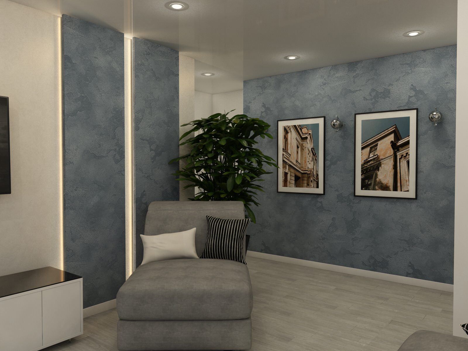 Кухня гостиная